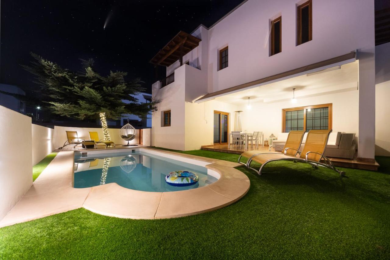 Valentina Villa Private Pool Garden Costa Teguise Eksteriør billede
